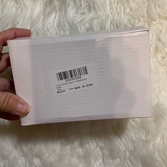 Ladies retirement gift wine/drink cup with stainless straw & brush & heart decor - Picture 4 of 10